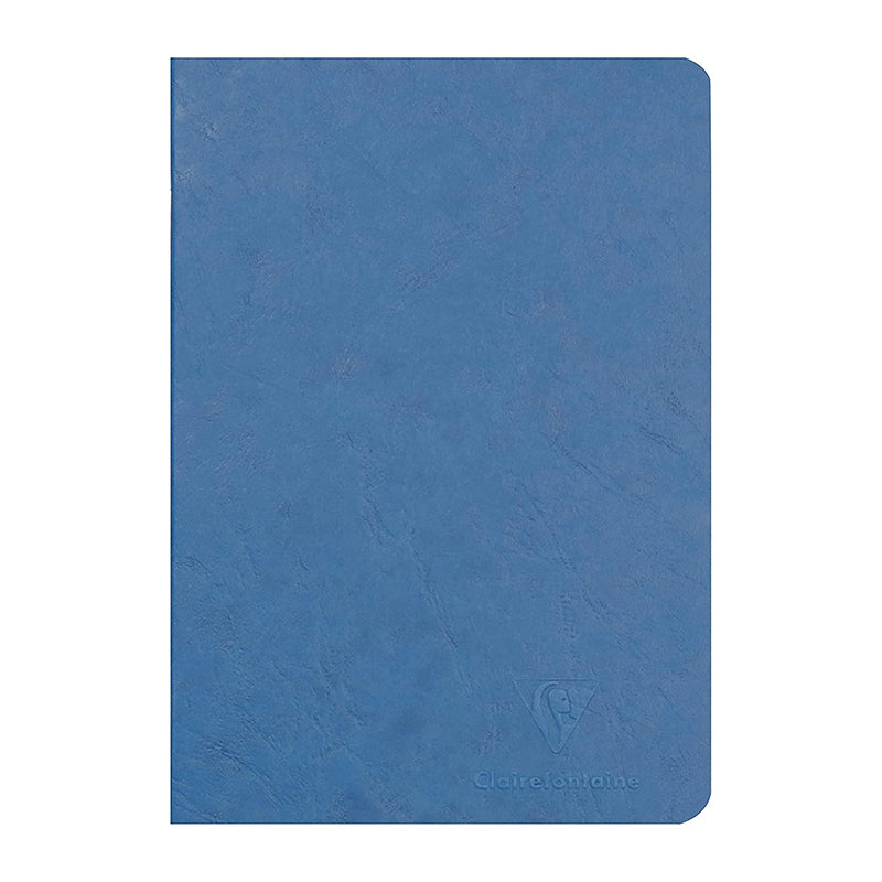 CLAIREFONTAINE Age Bag Stapled Notebook A5 48s Plain Blue