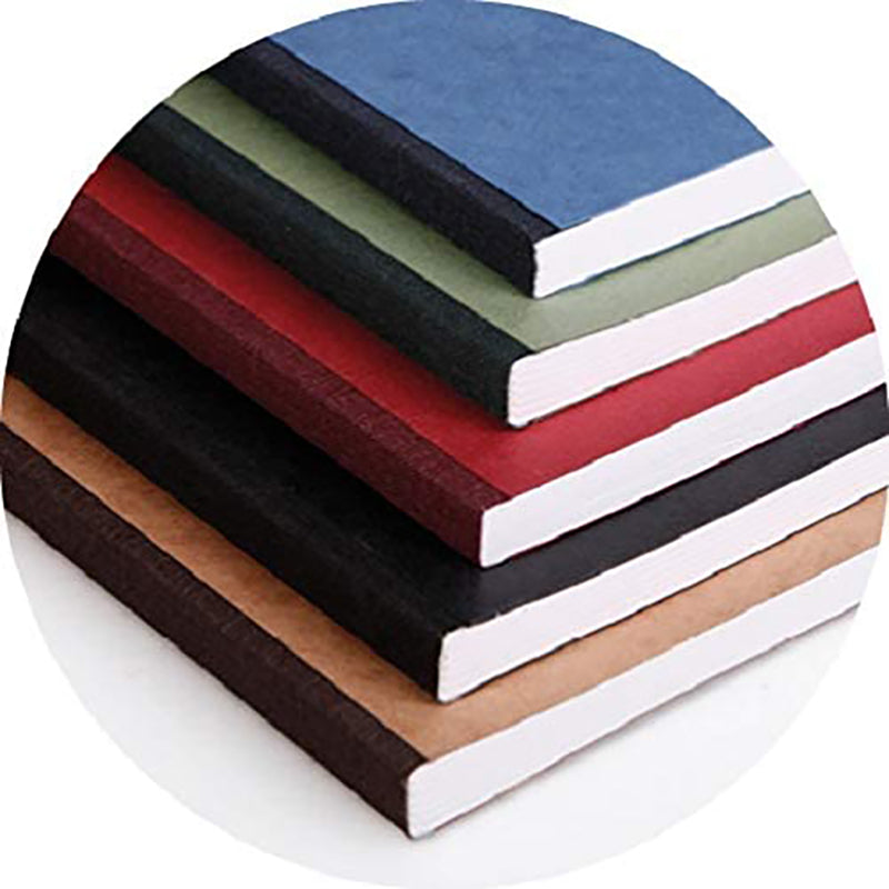 CLAIREFONTAINE Age Bag Clothbound Notebook A5 96s Plain Red