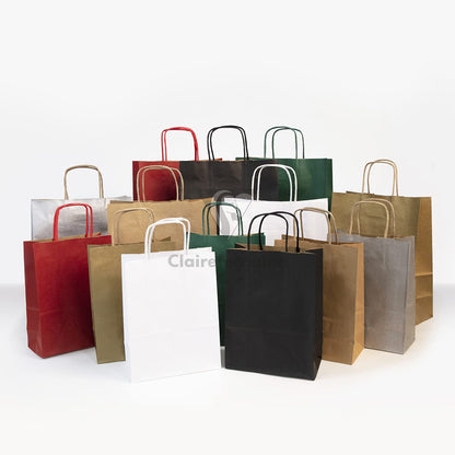 CLAIREFONTAINE Kraft Bags Plain Kraft 90g 22x10x29cm Brown 1s