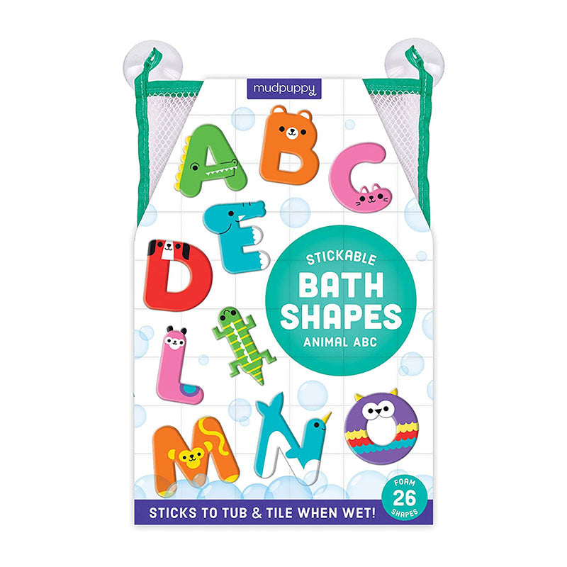 Bath Shapes Stickable Foam:Animal ABC Default Title