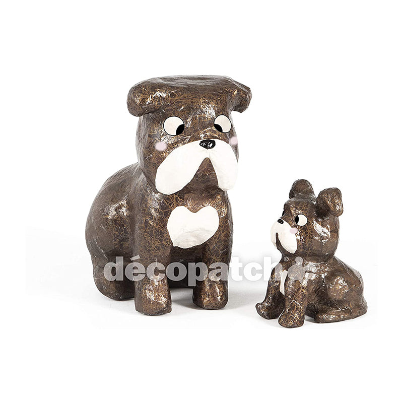 DECOPATCH Objects:Small-Sitting Bulldog