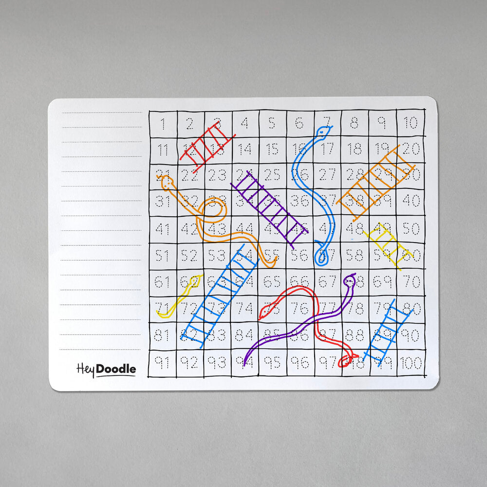 HeyDoodle Placemats-EDU:100 Squares Default Title