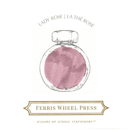 FERRIS WHEEL PRESS Fountain Pen Ink 38ml Lady Rose Default Title