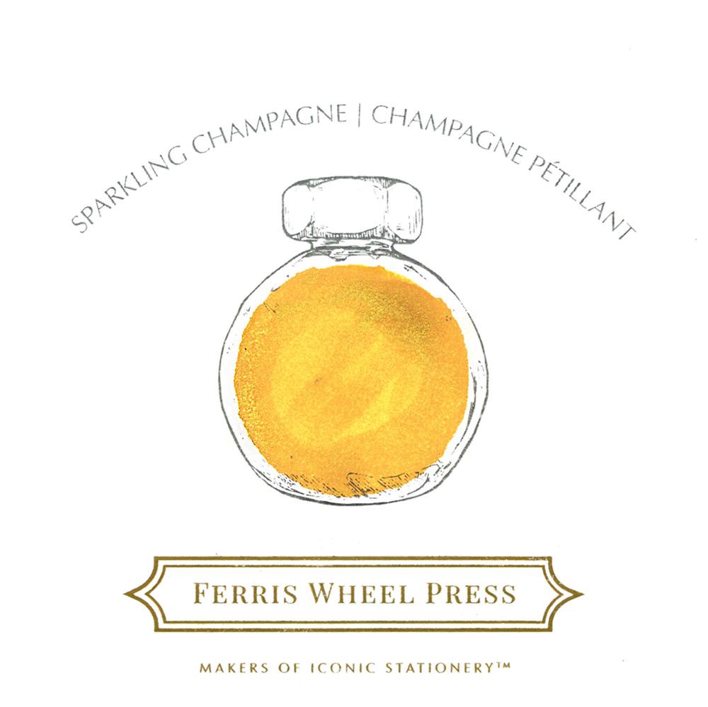 FERRIS WHEEL PRESS Fountain Pen Ink 38ml Sparkling Champagne Shimmer Default Title