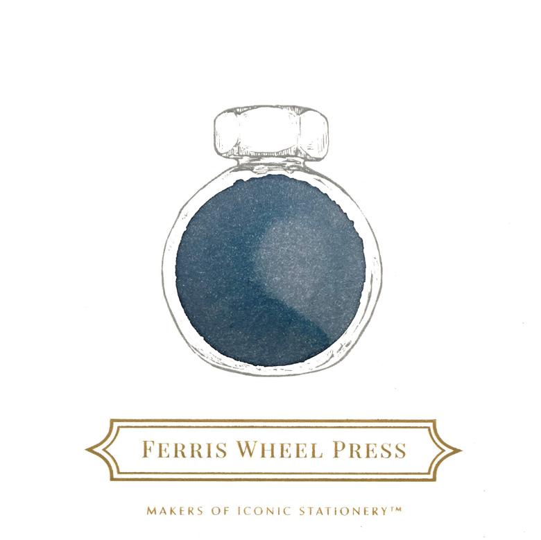 FERRIS WHEEL PRESS Fountain Pen Ink 38ml Storied Blue Default Title