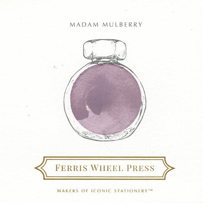 FERRIS WHEEL PRESS Fountain Pen Ink 38ml Madam Mulberry Default Title