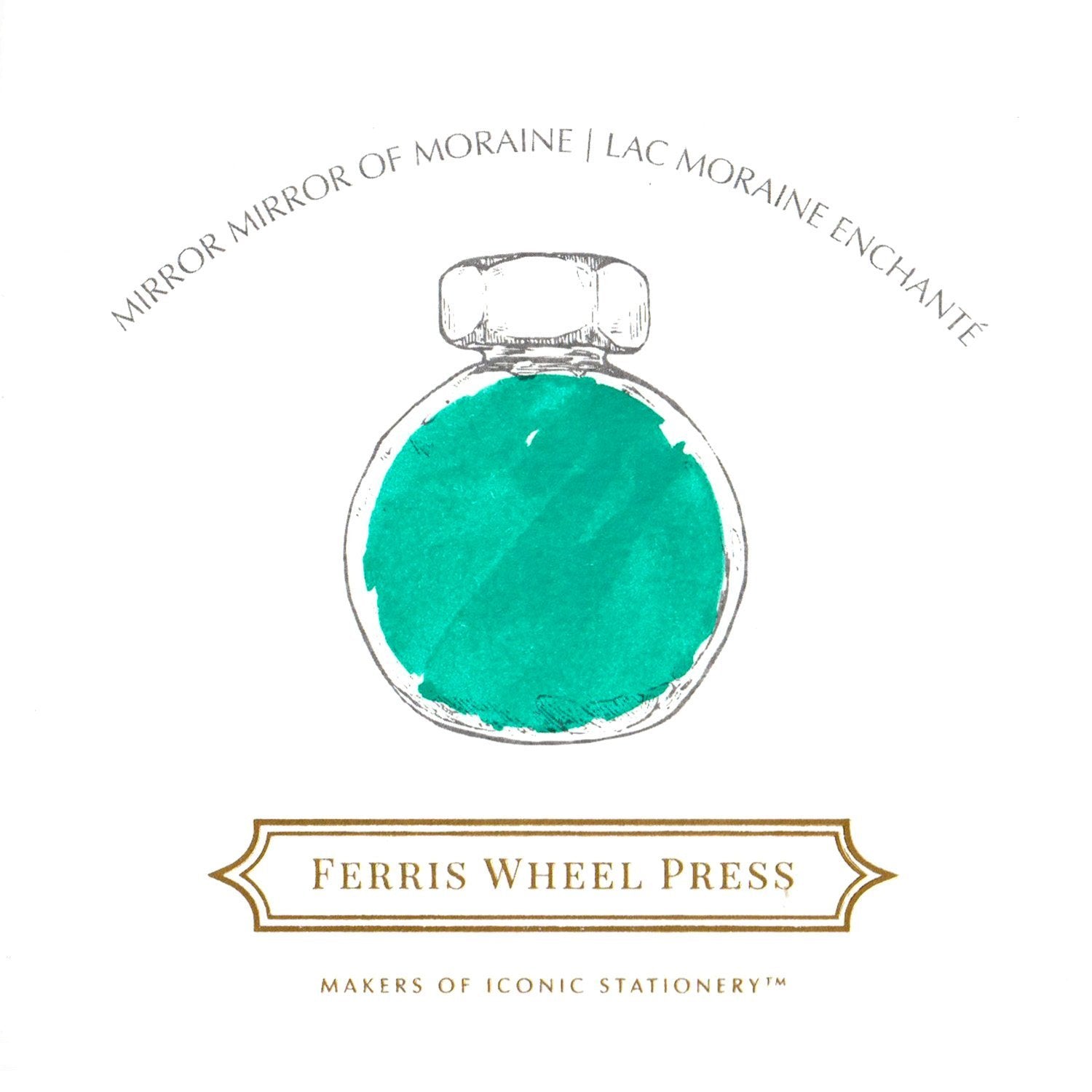 FERRIS WHEEL PRESS Fountain Pen Ink 38ml Mirror Mirror Of Moraine Default Title