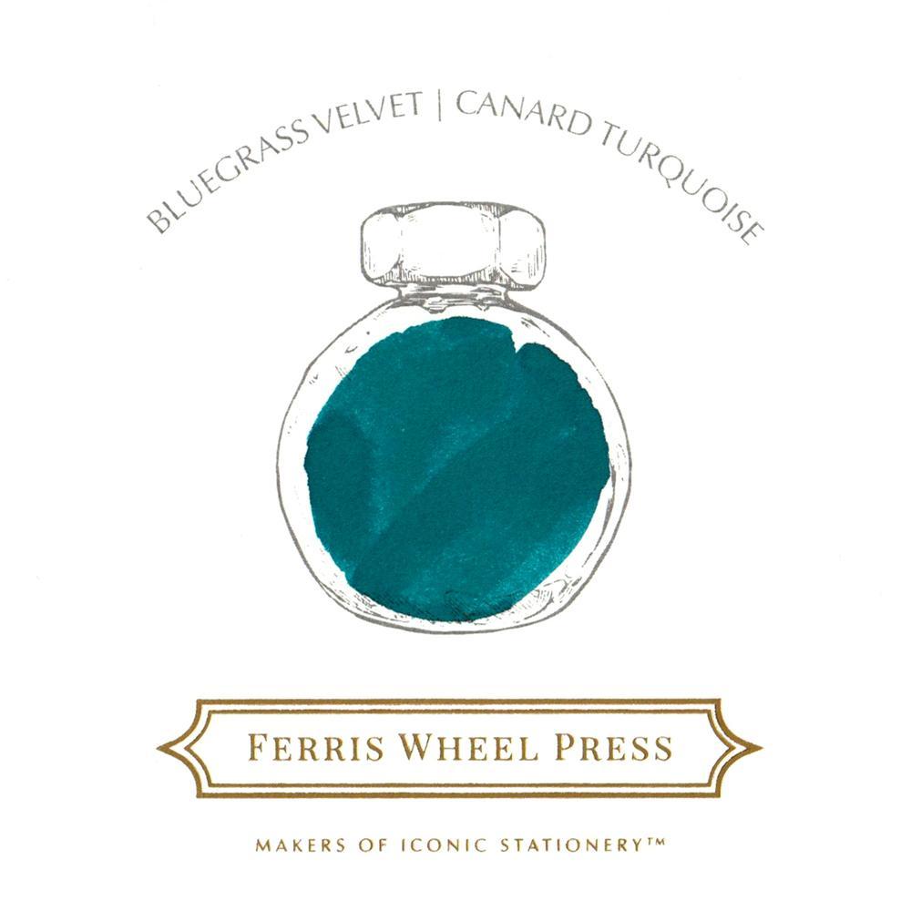 FERRIS WHEEL PRESS Fountain Pen Ink 38ml Bluegrass Velvet Default Title