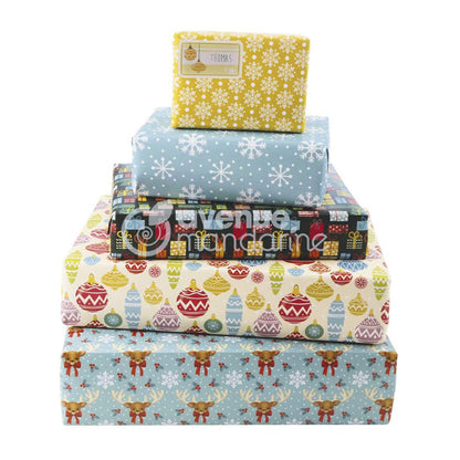 AVENUE MANDARINE Wrapping Paper Books 43x60cm 12s Christmas 1216824