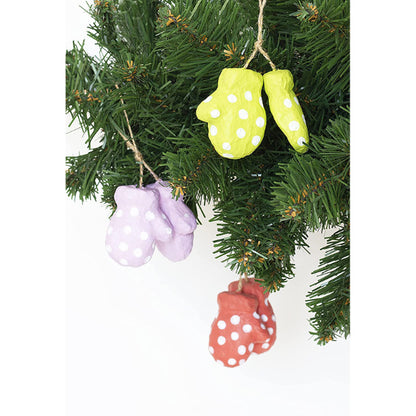 DECOPATCH Objects:Christmas-Mittens to hang 5cm