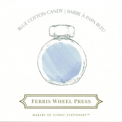 FERRIS WHEEL PRESS Fountain Pen Ink 38ml Blue Cotton Candy Default Title