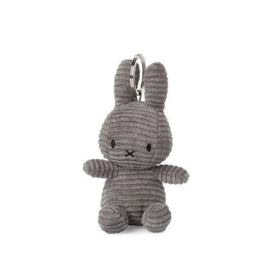 MIFFY Keychain 10cm Corduroy Grey Default Title