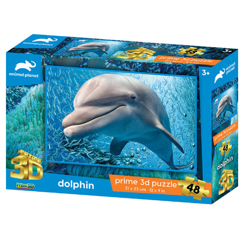 ANIMAL PLANET Jigsaw Puzzle 48pc Dolphin Default Title