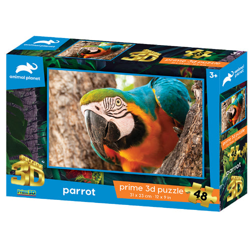 ANIMAL PLANET Jigsaw Puzzle 48pc Parrot Default Title