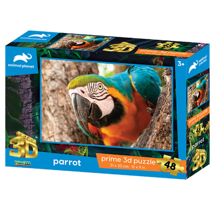 ANIMAL PLANET Jigsaw Puzzle 48pc Parrot Default Title