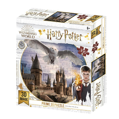 HARRY POTTER Puzzle 300pc Hogwarts and Hedwig Default Title