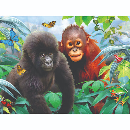 HOWARD ROBINSON Super 3D Puzzle 48pc Jungle Buddies Default Title