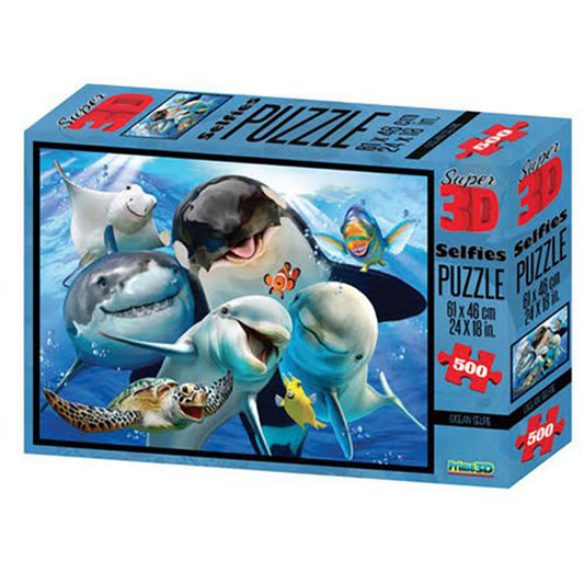 HOWARD ROBINSON Selfies 3D Puzzle Ocean Default Title