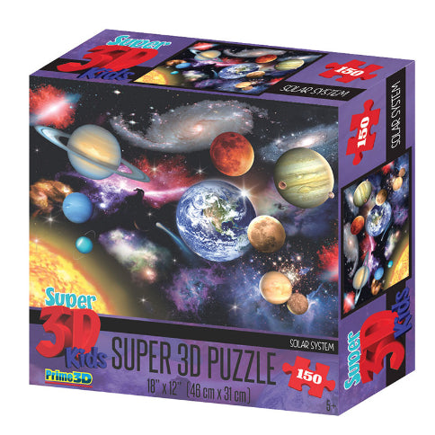 HOWARD ROBINSON Super 3D Puzzle 150pc Solar System Default Title