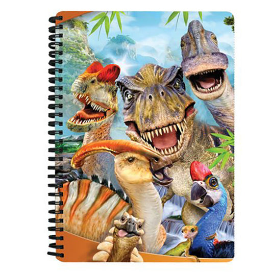 HOWARD ROBINSON Super 3D Notebook A5 Dino Selfie Default Title