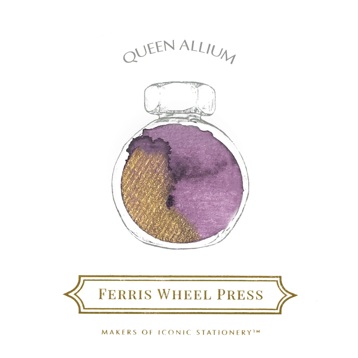 FERRIS WHEEL PRESS Fountain Pen Ink 38ml Queen Allium Default Title