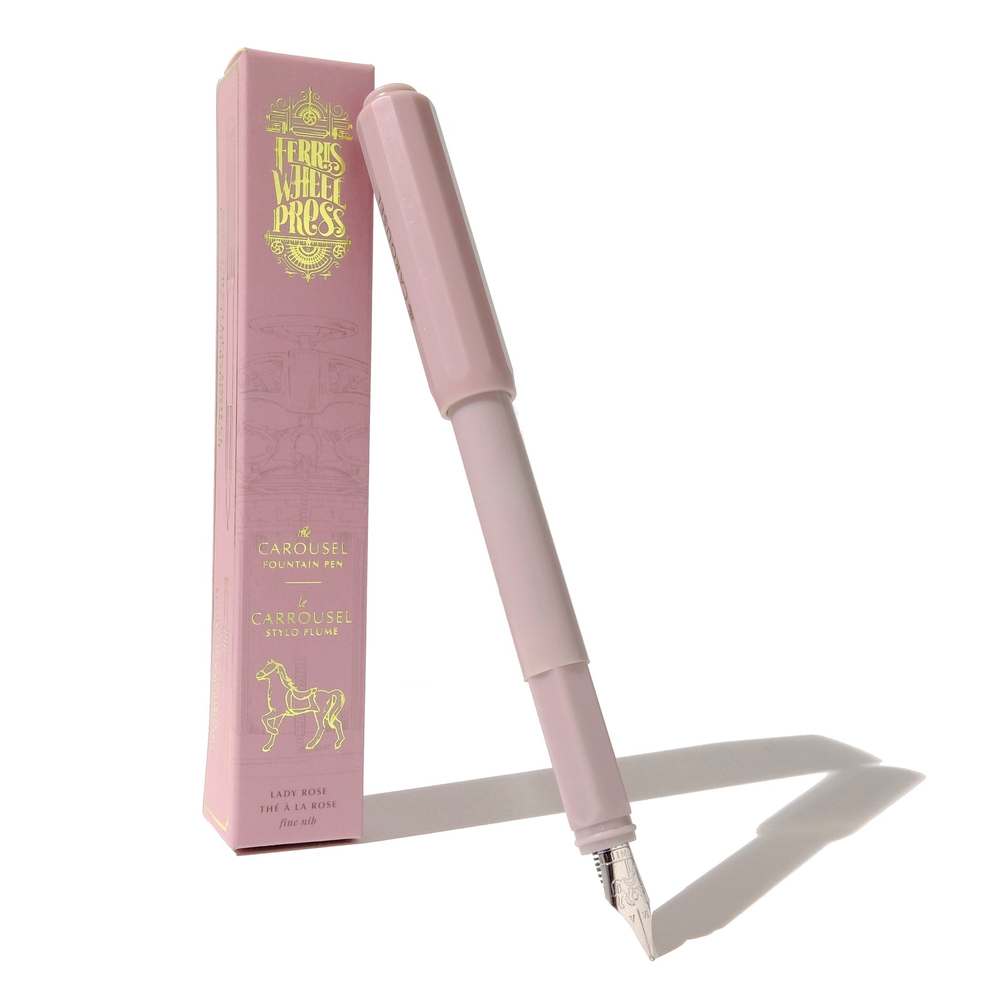 FERRIS WHEEL PRESS Carousel Fountain Pen-F Lady Rose Default Title