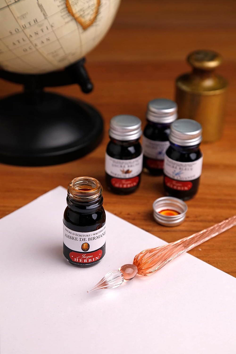 J.HERBIN Traditional Wooden Set-6 Inks