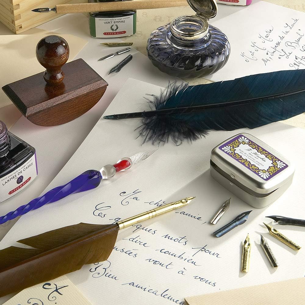 J.HERBIN Traditional Wooden Set-Memoirs To The Pen