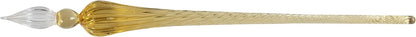 J.HERBIN Round Glass Pen 18cm Sand Default Title