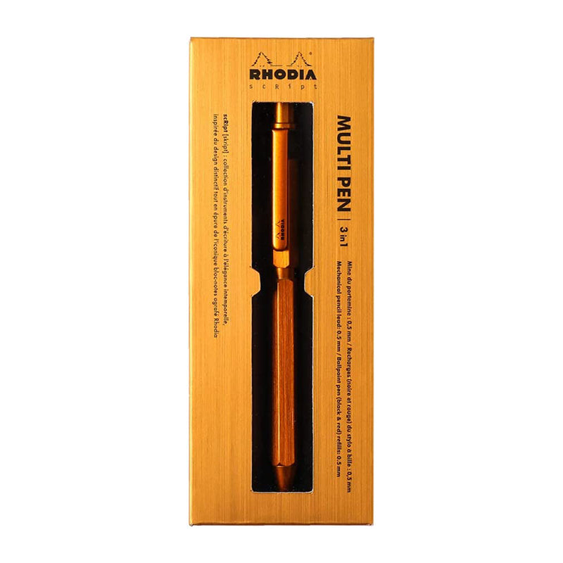 RHODIA scRipt Multi Pen 3-in-1 Orange