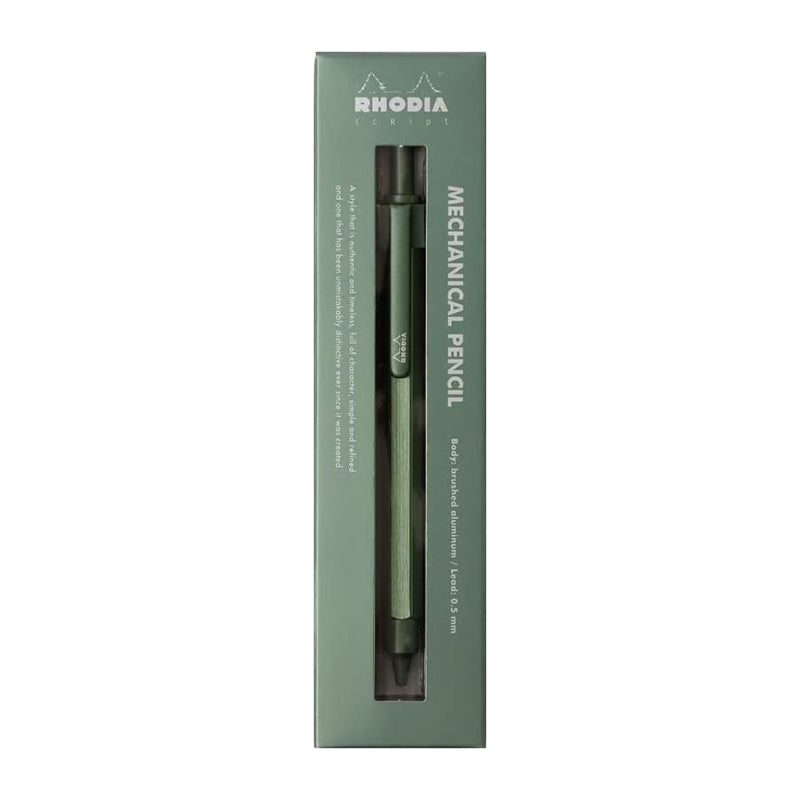 RHODIA scRipt 0.5mm Mechanical Pencil Sage