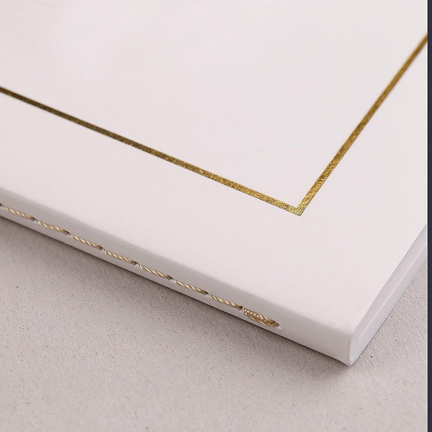 CLAIREFONTAINE Triomphe Gold Notebook A4 48s 90g White Plain