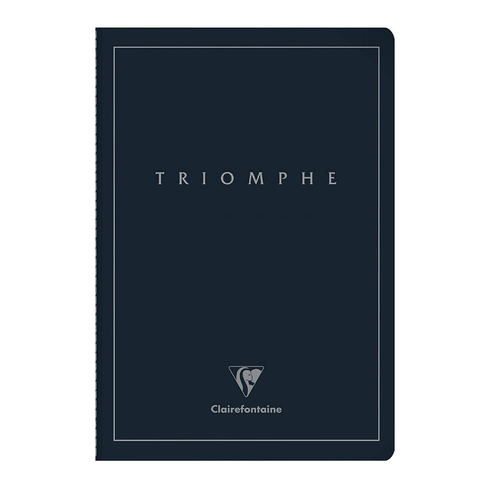 CLAIREFONTAINE Triomphe Platinum Notebook A4 48s 90g Ivory Plain