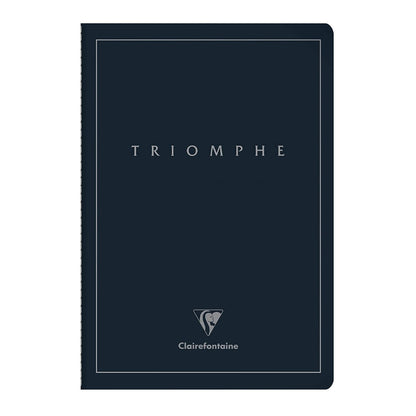 CLAIREFONTAINE Triomphe Platinum Notebook A4 48s 90g Ivory Plain