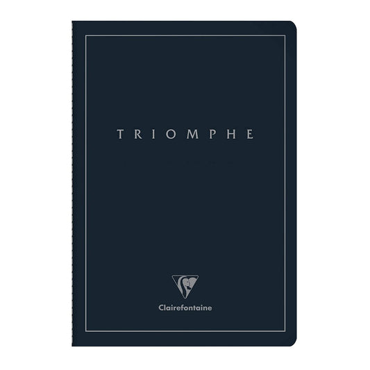 CLAIREFONTAINE Triomphe Platinum Notebook A4 48s 90g Ivory Plain