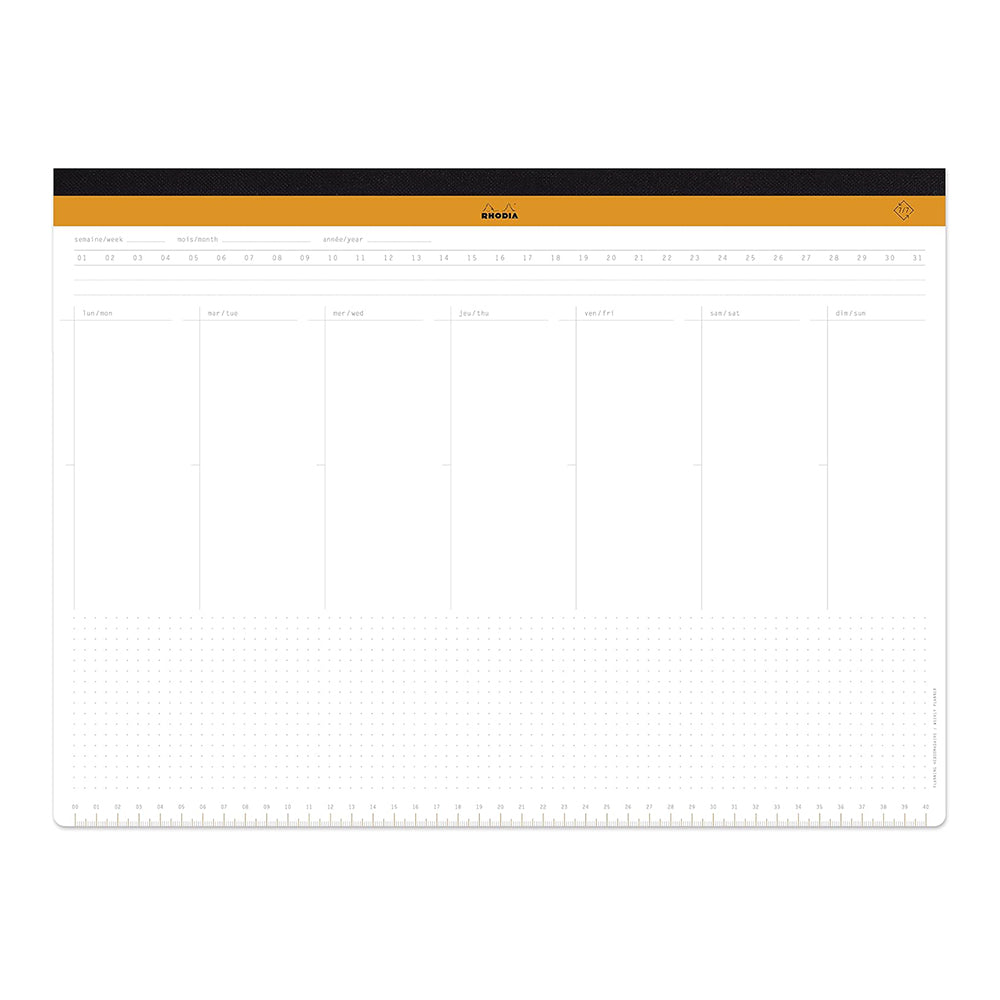 RHODIA Undated Weekly Desk Pad A3+ 420x309mm 60s