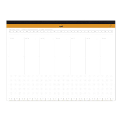 RHODIA Undated Weekly Desk Pad A3+ 420x309mm 60s