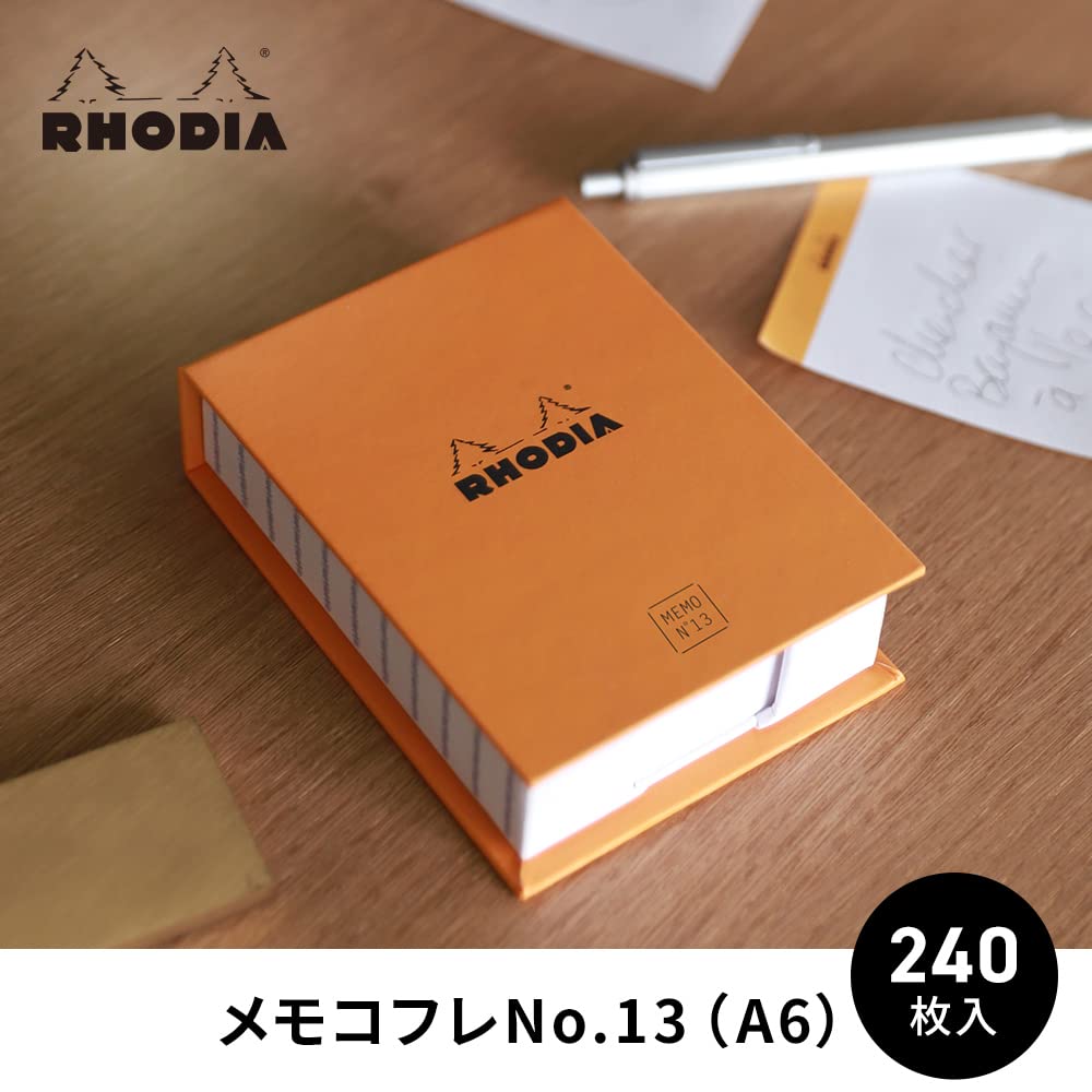 RHODIA Memo Pad Box Set No.13 115x160mm 240s 5x5