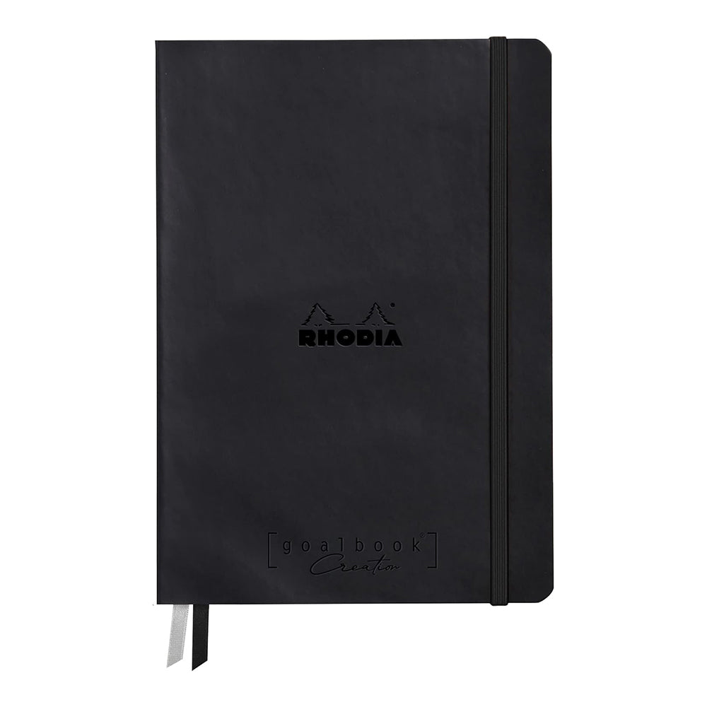 RHODIArama Goalbook Creation A5 Blank Black