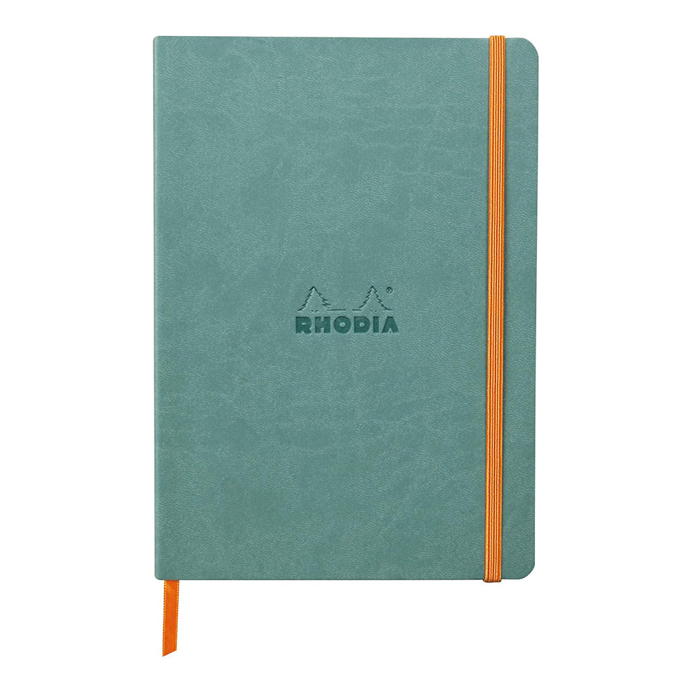 RHODIArama Softcover A5 Dot Aqua