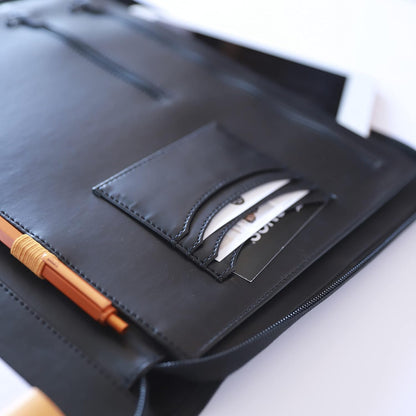 RHODIArama Zippered Portfolio A5 Small Black