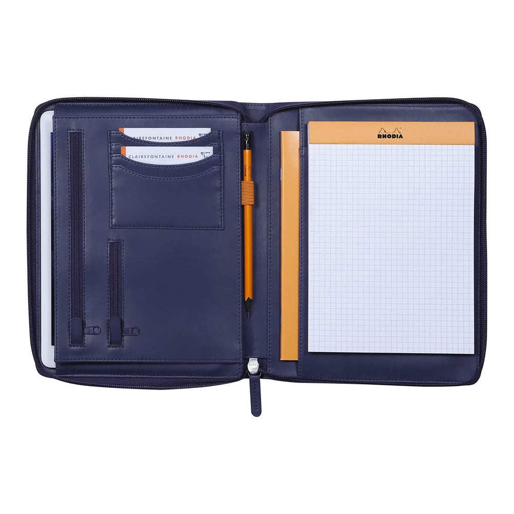 RHODIArama Zippered Portfolio A5 S Midnight