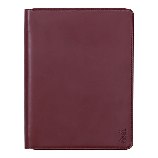 RHODIArama Zippered Portfolio A5 S Burgundy