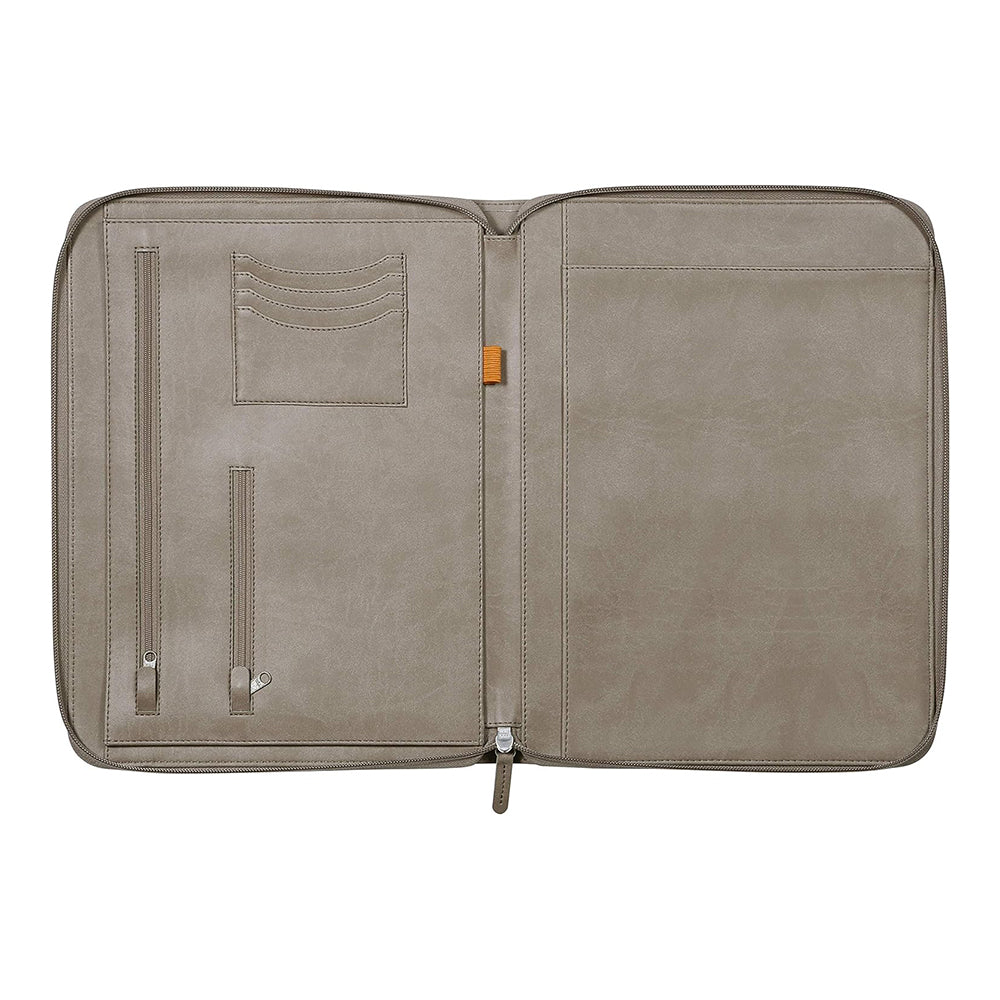 RHODIArama Zippered Portfolio A4 Large Taupe