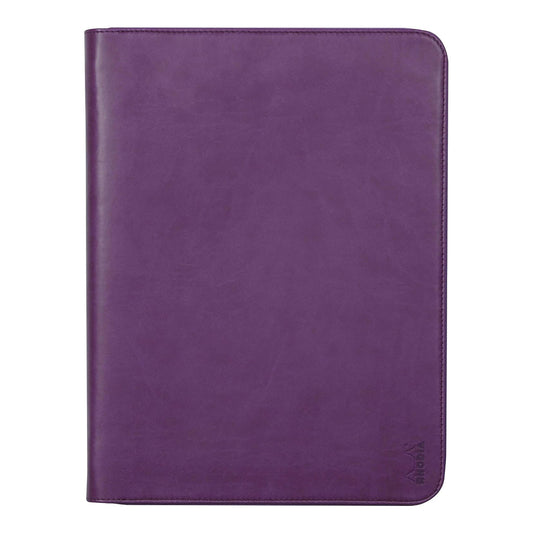 RHODIArama Zippered Portfolio A4 L Purple