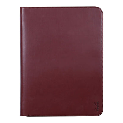 RHODIArama Zippered Portfolio A4 L Burgundy