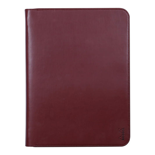 RHODIArama Zippered Portfolio A4 L Burgundy