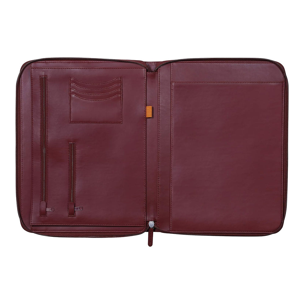 RHODIArama Zippered Portfolio A4 L Burgundy