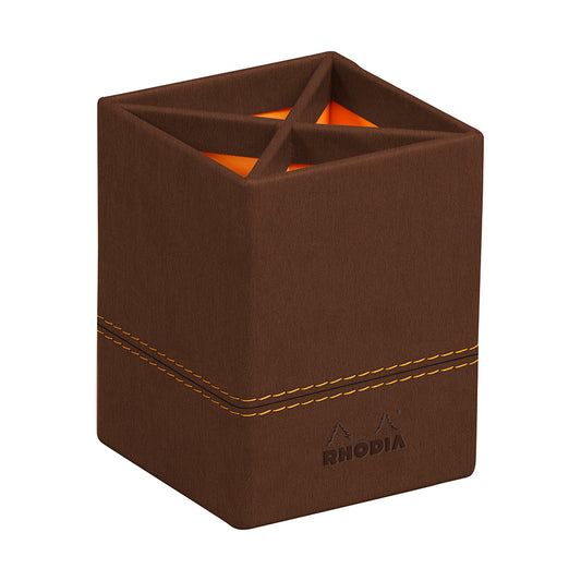 RHODIArama Pencil Holder 8x8x11cm Bronze