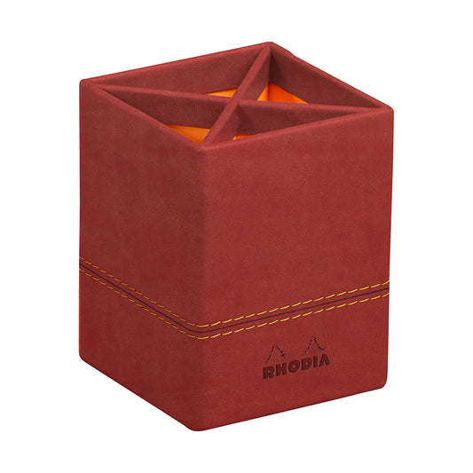 RHODIArama Pencil Holder 8x8x11cm Nacarat